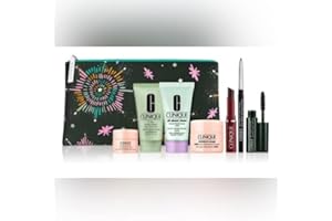 Clinique Stars 8-Piece Gift Including Travel Size Black Honey Lipstick and All About Eye