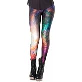 Sister Amy Girl 3D Printed Geometric Figures Ankle Elastic Tights Legging