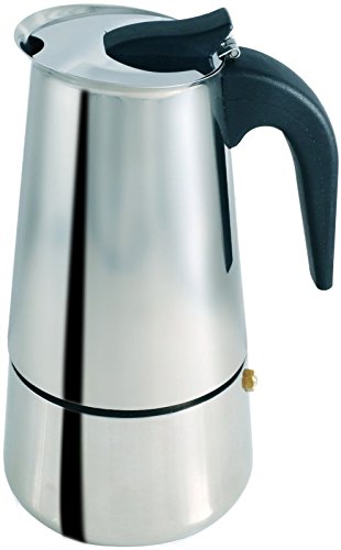 9 Cup Coffee Maker Stovetop Espresso Coffee Maker Moka Coffee Pot with Coffee Percolator Design Stainless Steel - by Mixpresso (15 Ounces,)