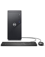 Dell Inspiron 3880 Desktop Computer - Intel Core i5 10th Gen, 12GB Memory, 512GB Solid State Drive, Windows 10 Pro, 2 Year On-Site (Latest Model) - Black
