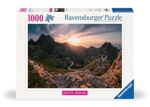 Ravensburger Beautiful Mountains - Serra de Tramuntana - 1000 Piece Jigsaw Puzz…