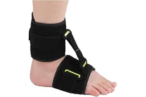 FURLOVE Kids AFO Drop Foot Brace for Children Improve Walking Gait, Effective Relieve Pain for Achilles Tendon Cerebral Palsy, Motor Nerve Damage (5-15 Years Old)