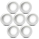 LEDBROS Tap Light Push Lights, 7 Pack Wireless