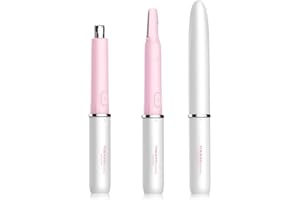 TOUCHBeauty Hair Trimmer for Face Eyebrow Nose Ear Body Hair Trimming, All in ONE Hair Remover for Women & Men Dual Blades Shaver Battery Powered TB-1458