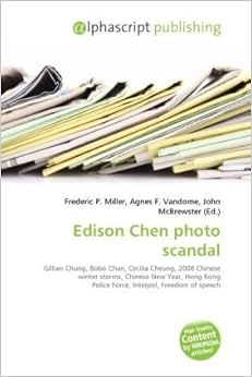 Edison Chen photo scandal: 9786131690785: Amazon.com: Books