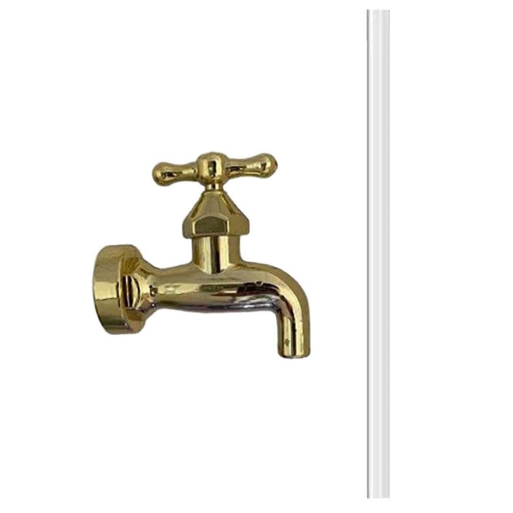 Invisible Flowing Spout Watering Can Fountain Yard Art Decoration Floating Tap Fountain Magics Hanging Faucet Desktop Ornaments for Courtyard Decor