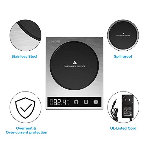 COSORI Mug Warmer & Coffee Cup Warmer For Desk, Digital Temp Control