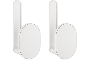 HogarTech Adjustable Magnetic Paper Towel Holder for Kitchen, Refrigerator, Grill & Microwave – ABS Roll Film Dispenser with 