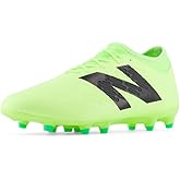 New Balance Unisex Tekela Magique FG V4+ Soccer Shoe, Bleached Lime Glo/Lime Leaf/Black, 12.5 US Men