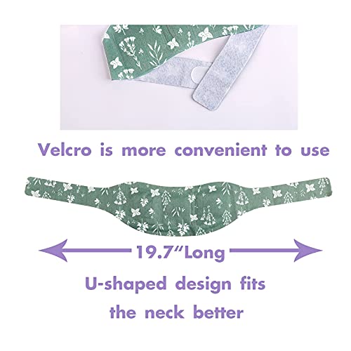 Neck Pain Relief Self Heating Pad with Lavender Fragrance,Portable and Disposable Heated Neck Wrap Without Electric or Microwave,Moist Heat Therapy for Neck Pain and Spasm, 19.7 In