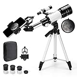 Telescopi per telescopio astronomico Aastronomy 70/300 con adattatore per treppi