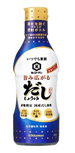 キッコーマン いつでも新鮮 旨み広がるだししょうゆ 330ml商品画像