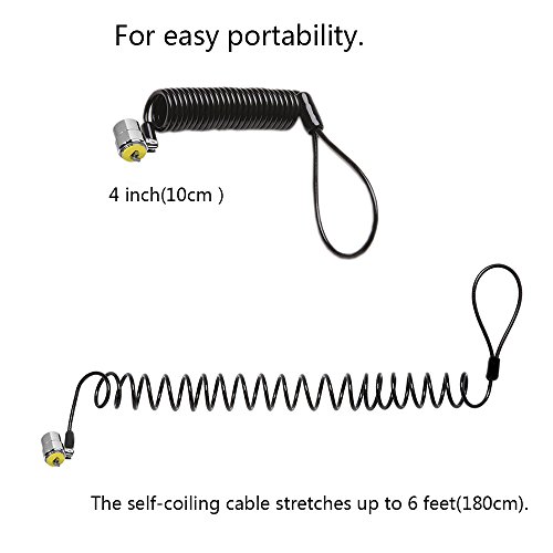 FOLAI Laptop Cable Lock Hardware Security Cable Lock Anti Theft Lock