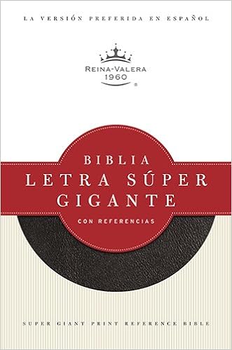Rvr 1960 Biblia Letra Super Gigante Con Referencias Negro Imitacion Piel Con Indice Spanish Edition B H Espanol Editorial Staff 9781586403102 Amazon Com Books