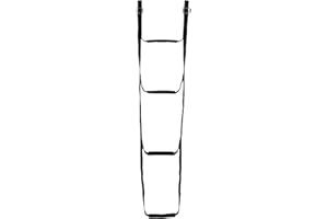 Woxiove Climbing Stick Aider for Hunting, Rope Ladder Tree Steps with Metal Adjustment Buckles, Double Layered Thickened Tree