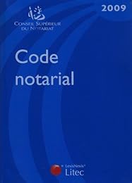 Code notarial 2009