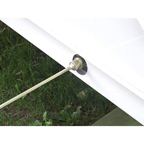 Leisurewize -50cm Caravan Corner Steady Extension Socket | Corner Steady Winder for Drill | Easier Caravan Stabiliser Leg Raising & Lowering (LWACC28)