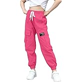BINPAW Girls Cargo Jogger Pants 6-16 Years