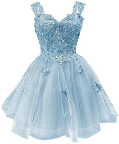 xv short dresses ANGELSBRIDEP Princess Ball Gown Short Quinceanera Dress Sweet 15 Party Pageant Lace Crystal Beads Tulle Scoop Corset Customized