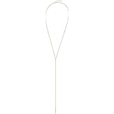 SHASHI Women's Rebecca Lariat Necklace, Gold, One Size