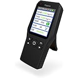 Multi Testers Indoor Air Quality Detector Accurate Testing Formaldehyde(HCHO) Monitor with TEMP/HUM/AQI/TVOC Test Data Logger Detector Air Quality Meter for Car Outdoor Detection by Vzznn