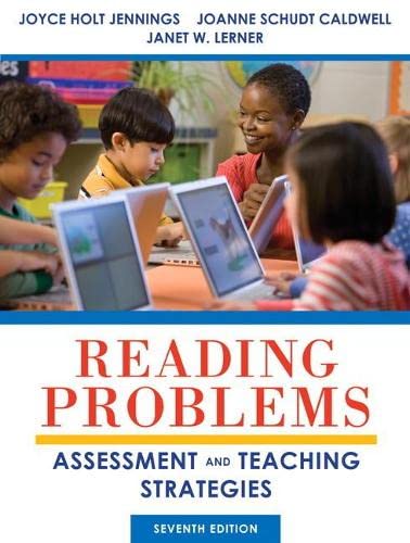 Reading Prob.:Assess.+Teach.Strategies