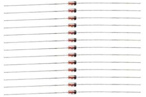 Fafeicy 500Pcs Fast Switching Diode, 1N4148 200mA 100V Circuit Diode, Diode Used in Circuits with Higher Frequencies