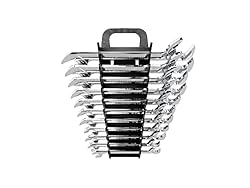 TEKTON Angle Head Open End Wrench Set with