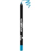 Kokie Cosmetics Waterproof Velvet Smooth Eyeliner Pencil, Bright Blue, 0.042 Ounce