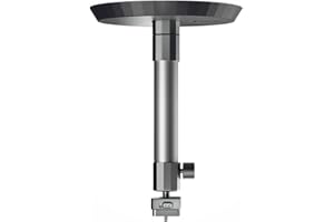 Valerion Projector Ceiling Mount for VisionMaster and StreamMaster Series - Aluminum Alloy, Adjustable Height from 31 to 40.5cm Using The Extension Rod, with 360° Rotation