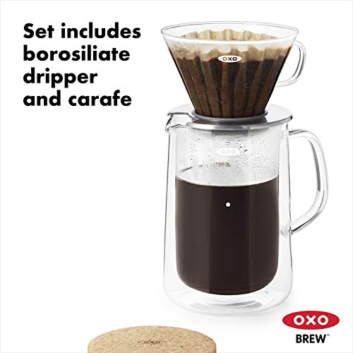 OXO BREW Glass PourOver Set, 24 Ounce Pricepulse