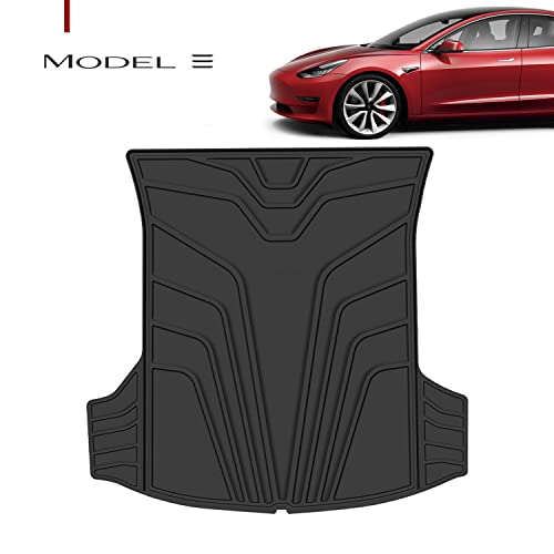Farasla All Weather Trunk Mats for New 2021 2022 Tesla Model 3 Pricepulse