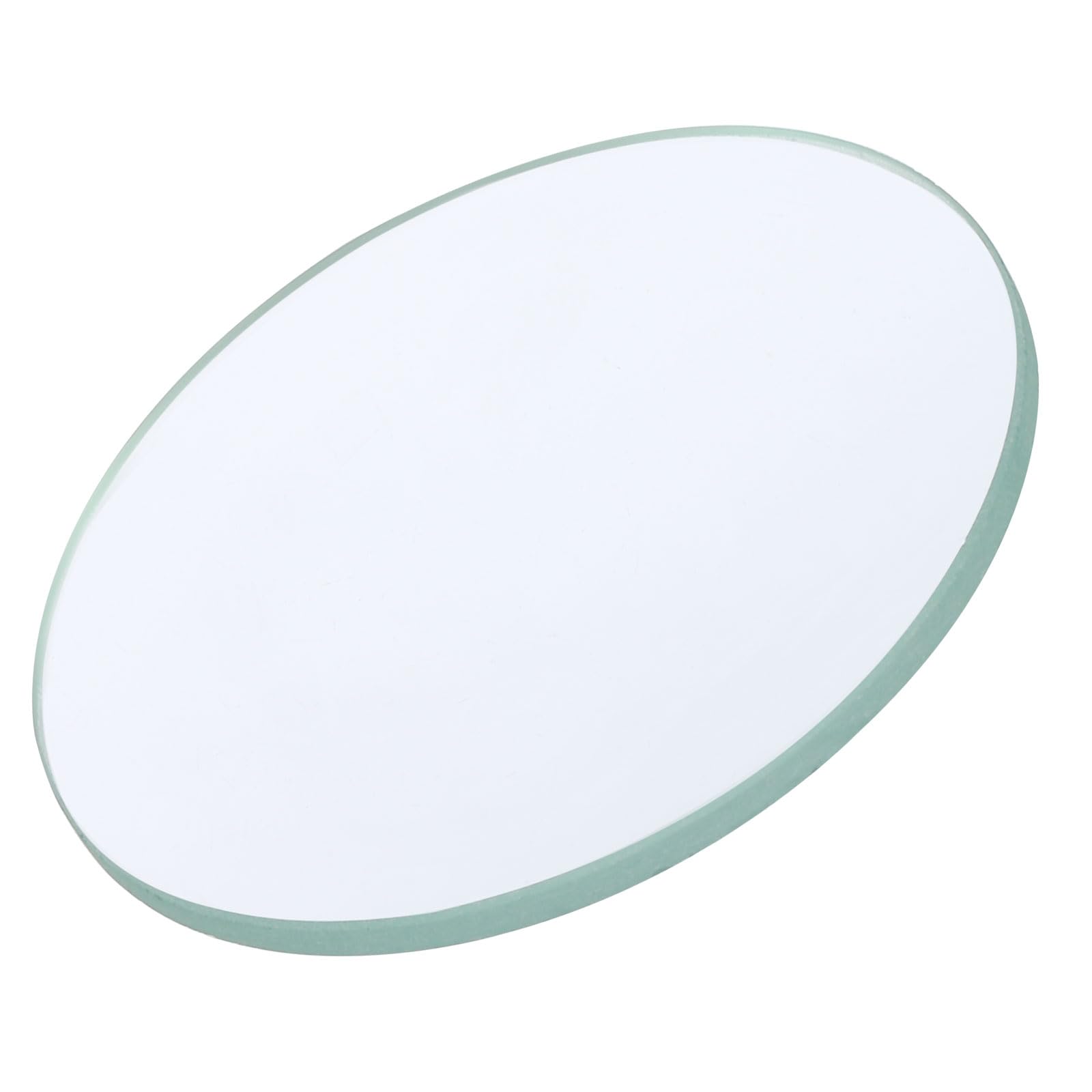 YOKIVE Flat Convex Lens, Clear Glass Optical Lenses | Make Telescope, Great for Photography, Optical Instruments Use (Clear, 300mm Focal Length)