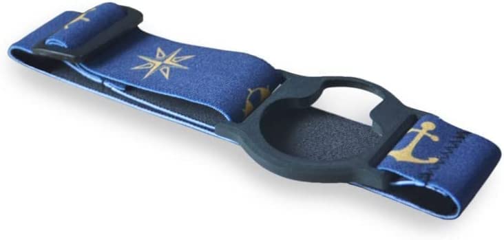 Guardian Enlite Adjustable Armband - Elastic Band for Diabetics Nautical (M (26-33 cm))