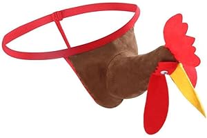 YEMYIQZ Men Thong Elephant Funny G-String Exotic Underwear T-Back Mesh Christmas Joke Gag Prank Gifts Valentines Day for Him