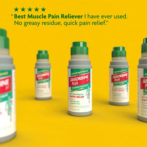 Absorbine Jr. Extra Strength Pain Relieving Liquid, Liquid Pain