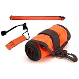 Innovative Scuba Concepts Signal Tube Submersible Marker Buoy SMB – 45 Inch, Orange