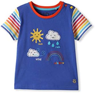kIDio Organic Cotton Applique Baby Infant Toddler T-Shirt – Boy Girl Tee – Short Sleeve (0-4 Years) kIDio Organic Cotton Applique Baby Infant Toddler T-Shirt – Boy Girl Tee – Short Sleeve (0-4 Years)