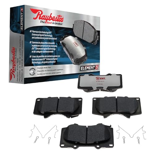 Raybestos Element3 Automotive Replacement Rear Brake Pad Set for Select Kia, Hy…