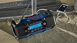 BOSCH GPB18V-2CN 18V Compact Jobsite Radio with