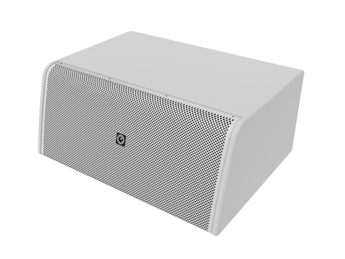 INTUSONIC 8SM300T 2 x 8" Subwoofer blanco