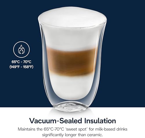 5513214611 Pack de 2 Verre à café latte isolé 330ml