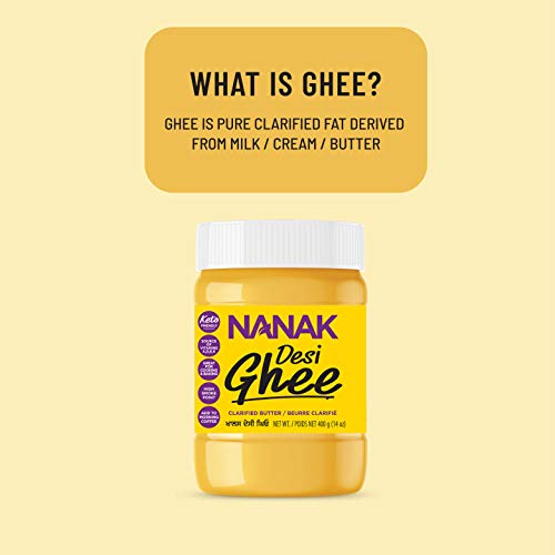 Nanak Desi Ghee Clarified Butter Premium Quality, Keto Friendly