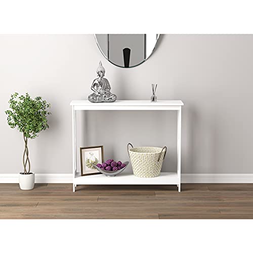 Safdie & Co. Console Table, White Pricepulse