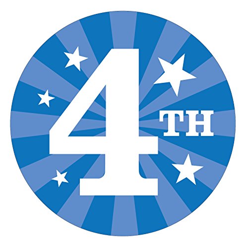 144 Sports Day Stickers 1st, 2nd, 3rd 4th Place Postion Parents