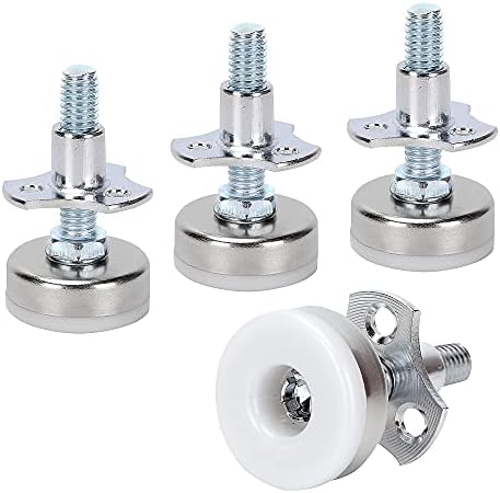 KOMOHOM 16 Pack 5/16" Stainless Steel Adjustable Furniture Levelers – Screw-in Glides For Tables, Chairs - View #13