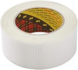 Scotch Bi-Directional Filament Tape Heavy Duty 50 mm x 50 m Translucent view 5