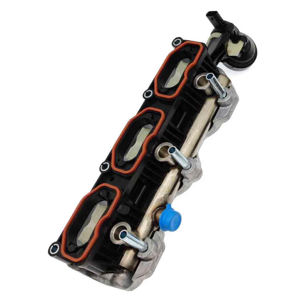 Photo 1 of 06E133110AF Right Side Intake Manifold Compatible with 2011-2017 Audi A6 A7 Q5 Q7 S4 S5 VW Touareg 3.0L Replacement 06E133110AB