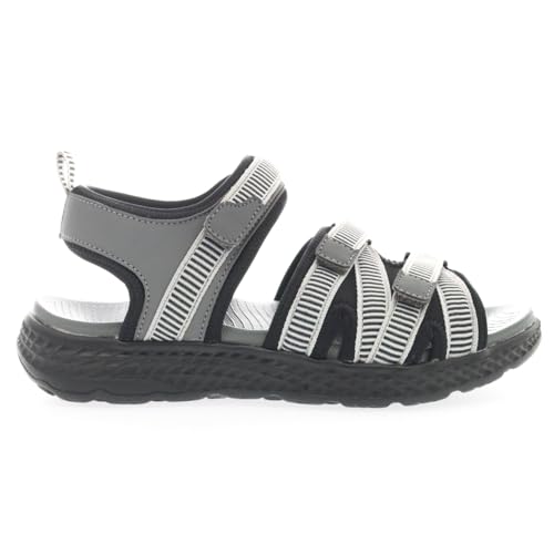 Propét Women's TravelActiv Adventure Sandals, Lt Grey, 11 Medium US