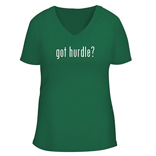 BH Cool Designs got Hurdle? - Cute Women's V Neck Graphic Tee